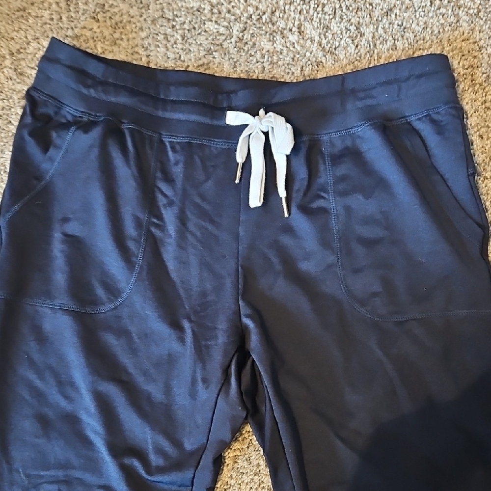 ZYIA Navy Track Pants - Picture 3 of 4